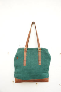 The Bass Tote - Bottle Green