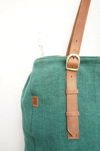 The Bass Tote - Bottle Green