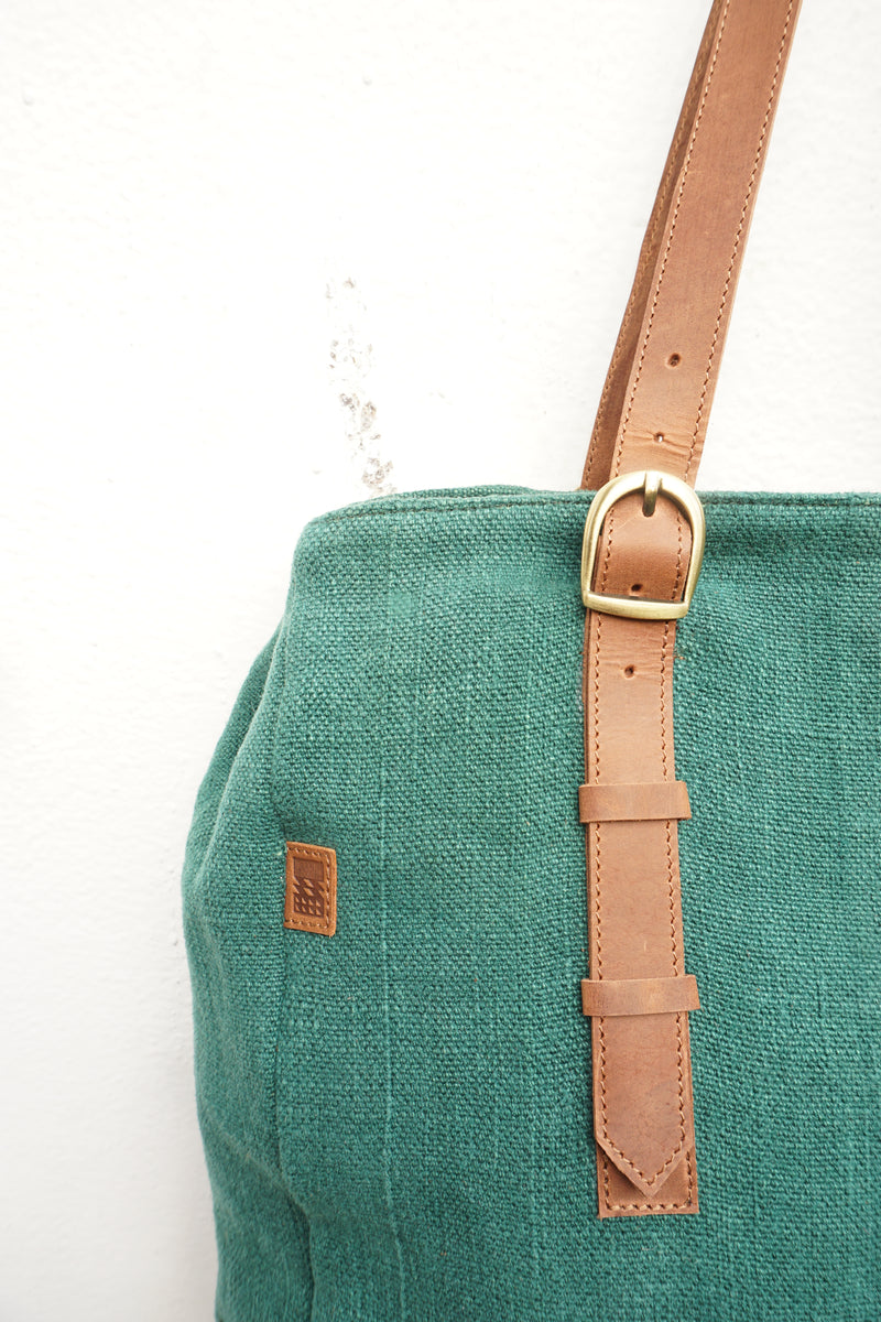 The Bass Tote - Bottle Green