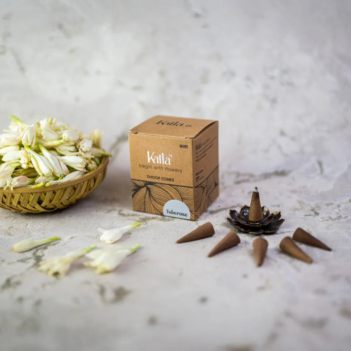 Natural Incense Cone - Tuberose