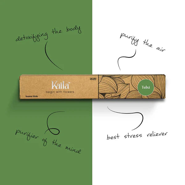 Incense Stick (40 Sticks) - Tulsi