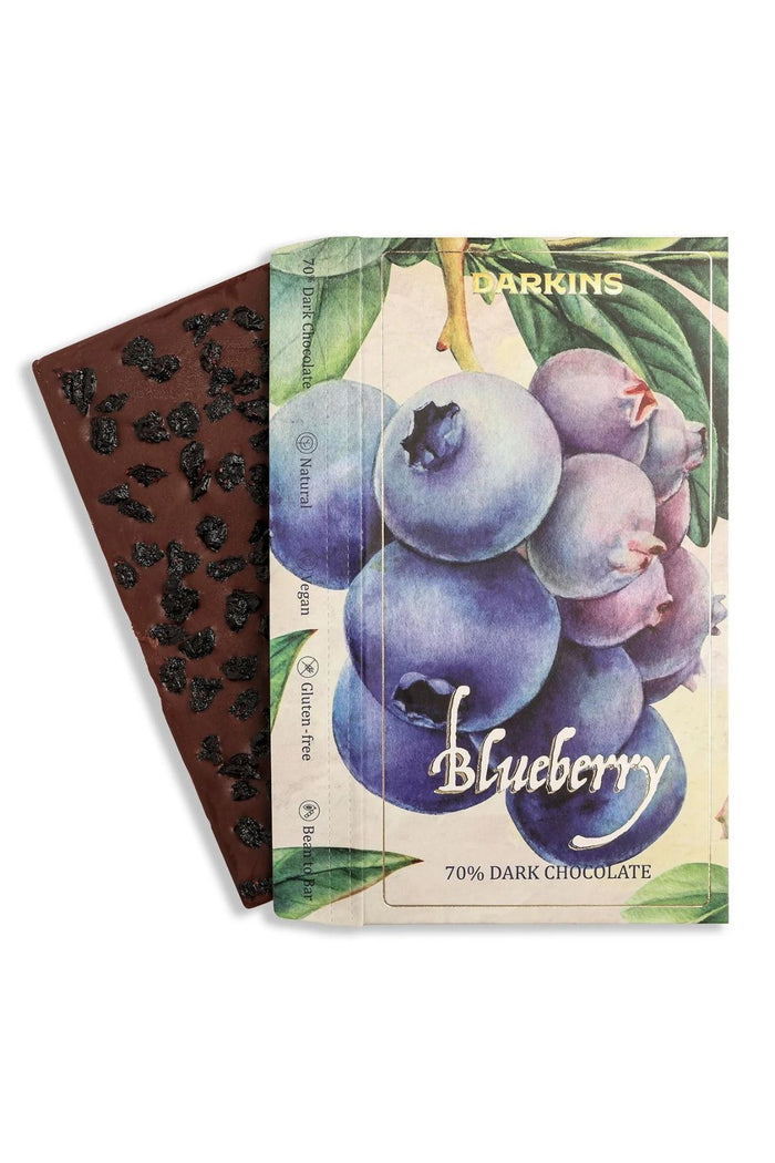 70% Dark Chocolate with Blueberries