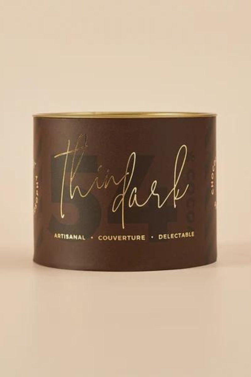 Thin Dark: Thin, DELICATE Squares of Dark 54% Chocolate, 50G