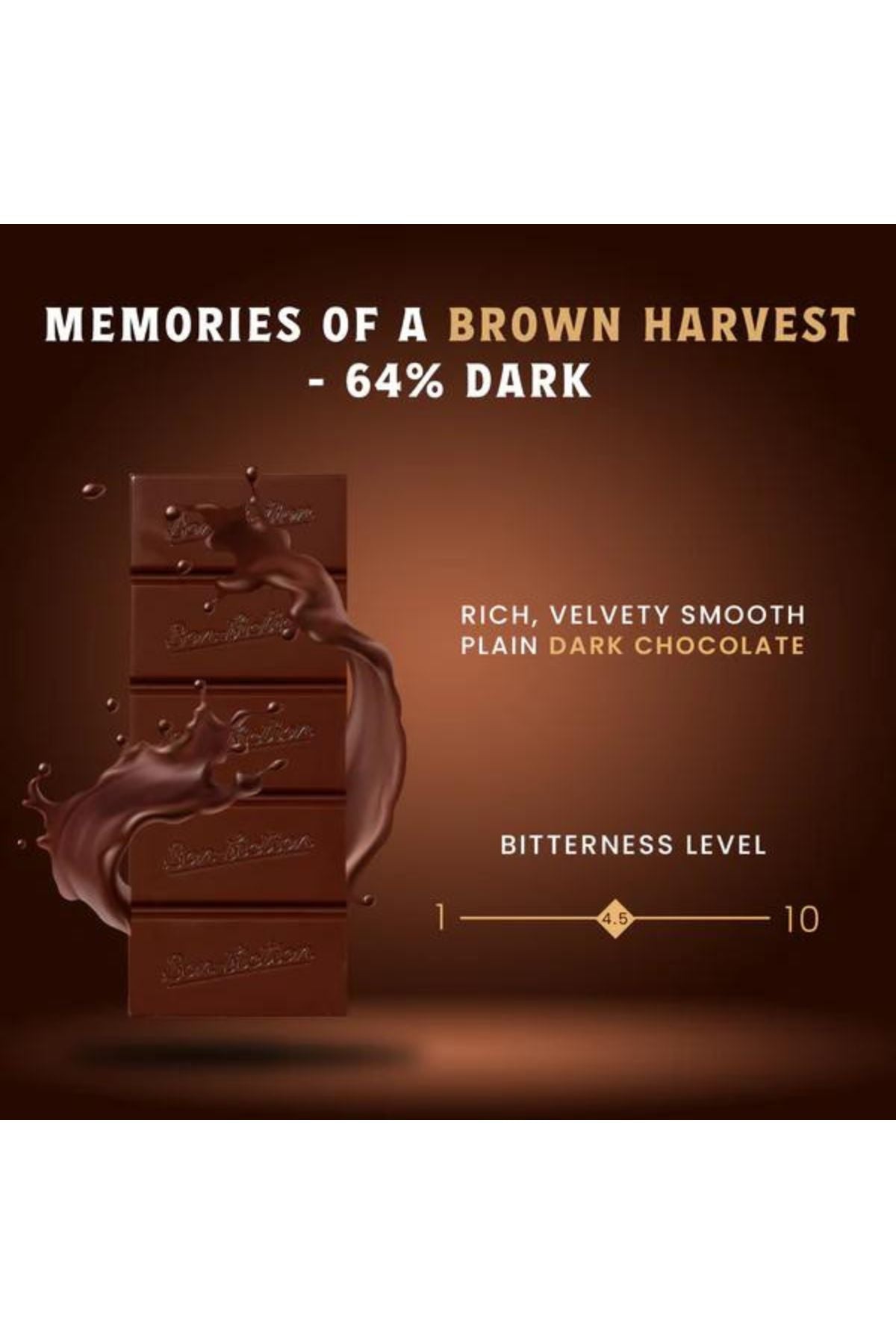 Memories Of A Brown Harvest - 64% Dark Chocolate