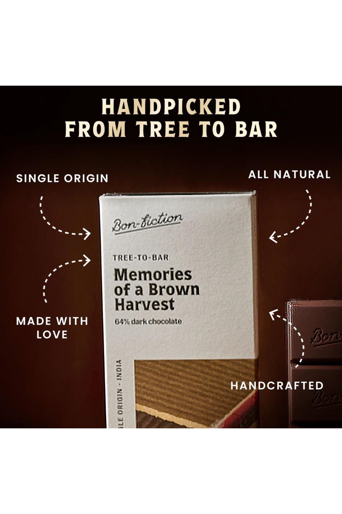 Memories Of A Brown Harvest - 64% Dark Chocolate