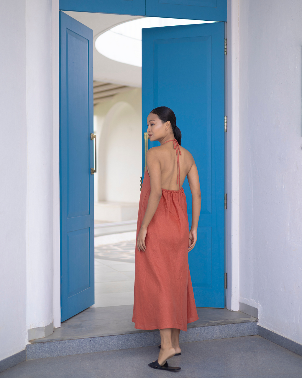 HALTER DRESS