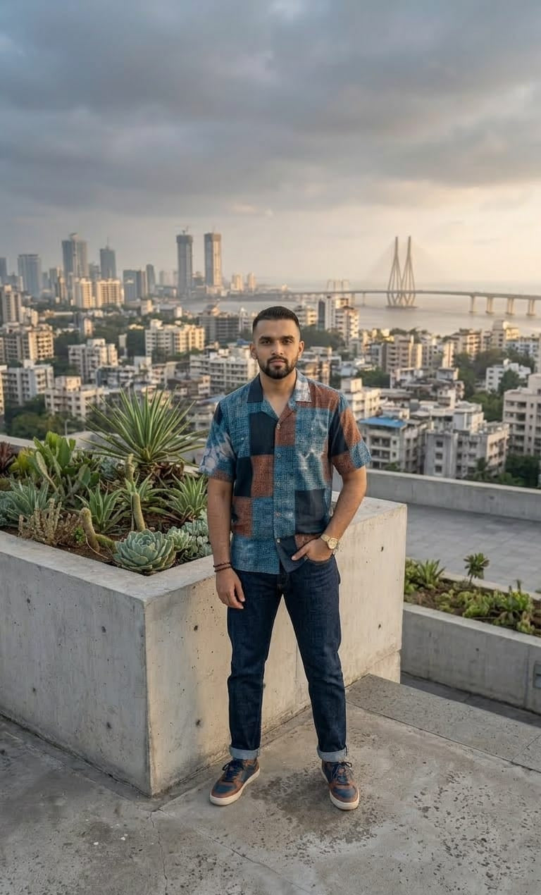 Kala cotton shirt crafted from handwoven fabric, showcasing a soft texture and breathable, lightweight feel.