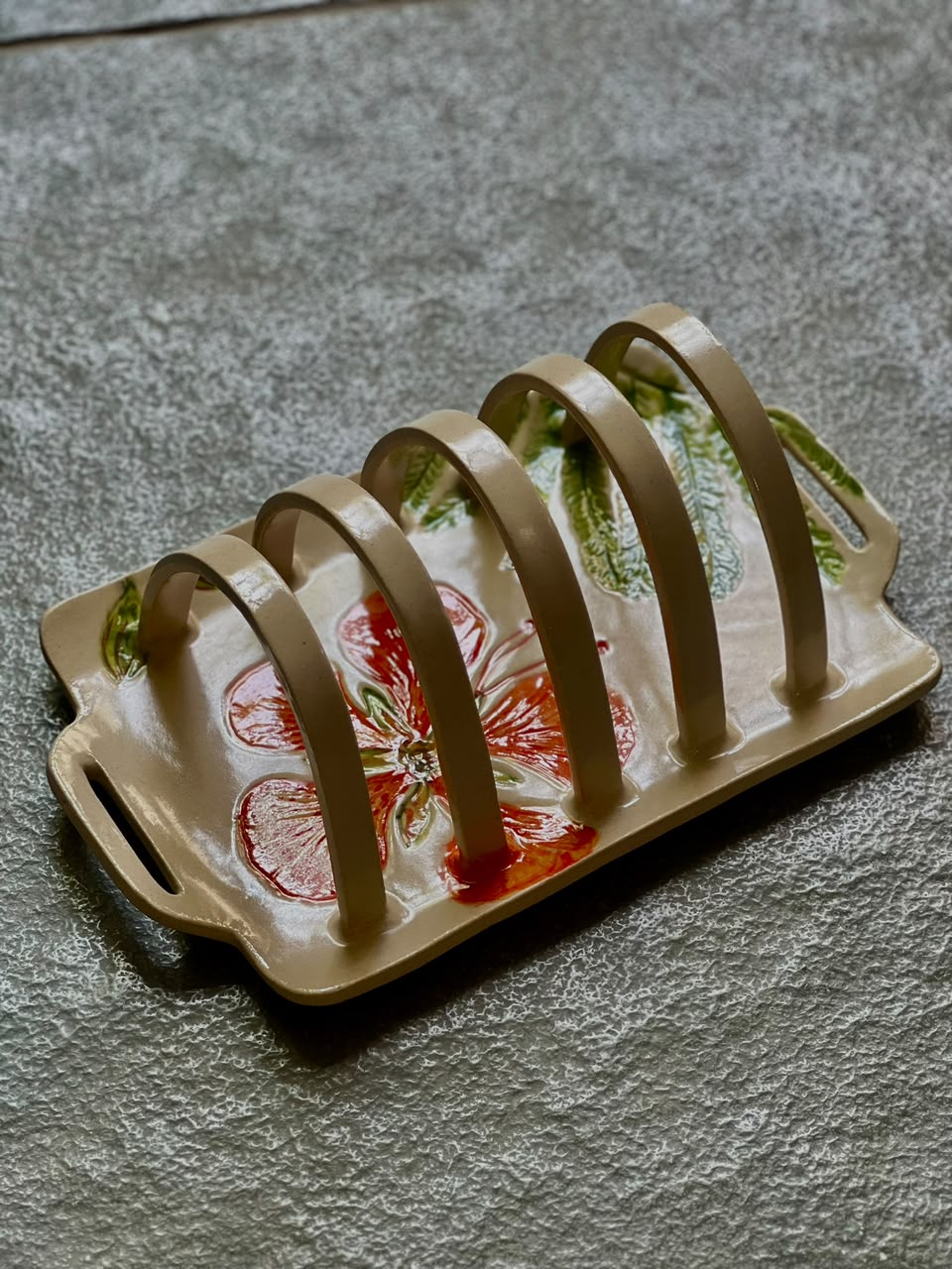 Handcrafted Ceramic Toast Rack