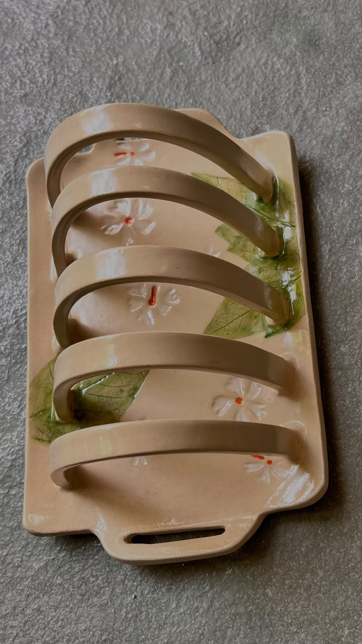 Handcrafted Ceramic Toast Rack