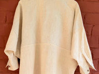 Beige poncho
