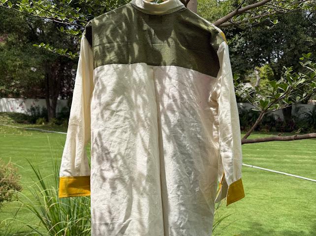 Pink applique shirt dress