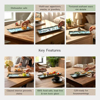 Aqua Wave Platter