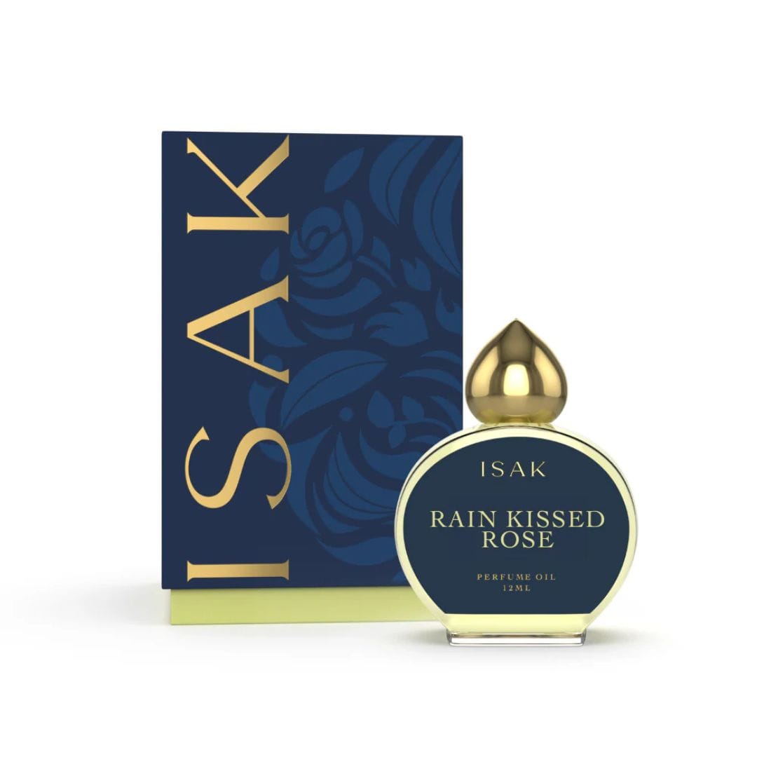 Rain Kissed Roses Attar ISAK pure rose petrichor perfume oil India Mitti Lifestyle