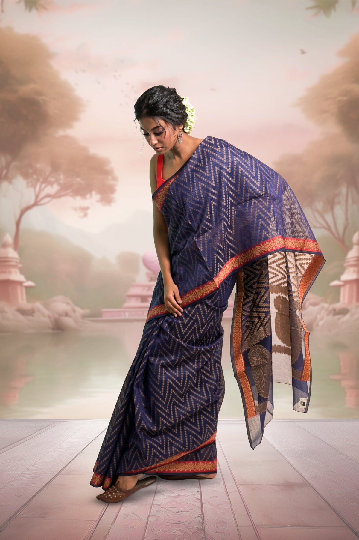 Cotton saree