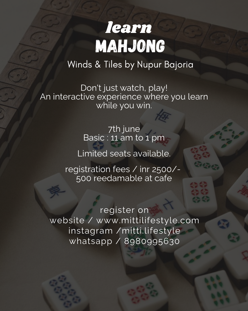 Mahjong With Winds and Tiles by Nupur (7th Edition)