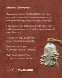 mushroom cultivation workshop