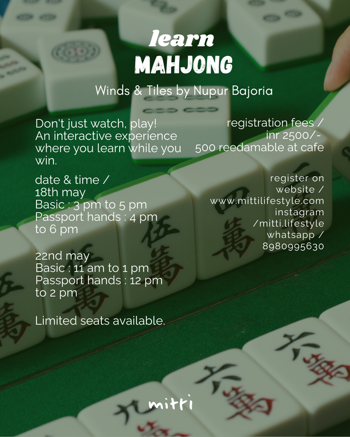 Mahjong With Winds and Tiles by Nupur (3rd Edition)