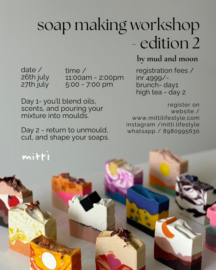 Soap Making Workshop - edition 2