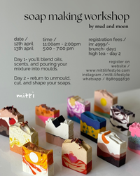Soap Making Workshop — Create Your Own Natural Bar