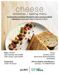 Cheese tasting Menu