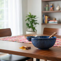 Navy Ridge Chip and Dip Bowl
