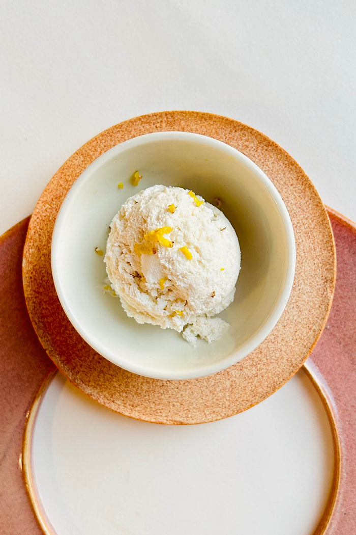 Lemongrass Ginger Honey Ice cream