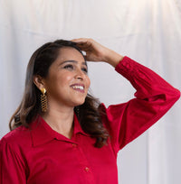 GOLDEN MELTING EARRINGS