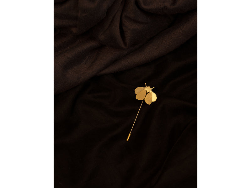 lappet moth lapel pin