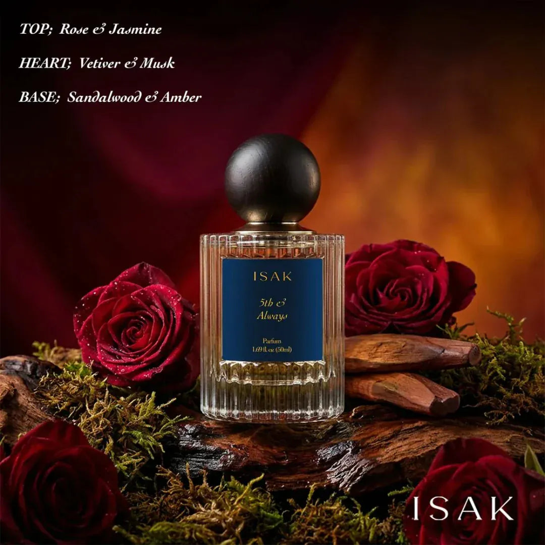 5th Always isak perfume bottle natural signature India fragrance conscious brand