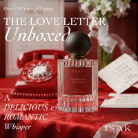 Memoirs of Love ISAK 50ml natural perfume bottle sustainable conscious living Mitti Lifestyle