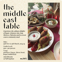 The Middle East Table