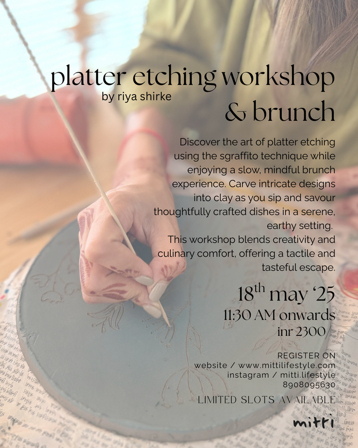 platter etching workshop & brunch