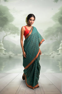 Cotton saree