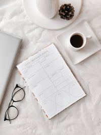 Self Reflection Pad fifth view sustainable paper mindful stationery India Mitti Lifestyle