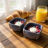 Violet Whisper Summer Bowls (Set of 2)
