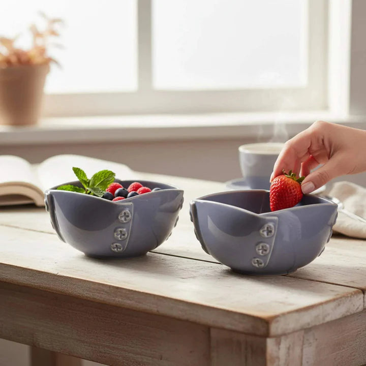 Violet Whisper Summer Bowls (Set of 2)