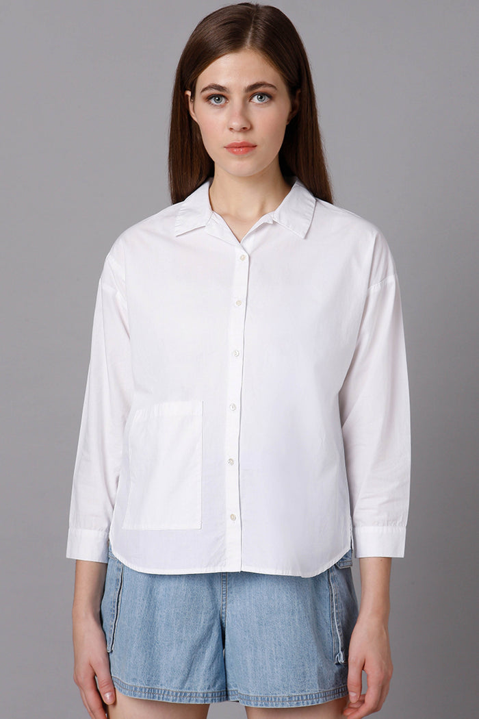 White Shirt with Long Sleeves