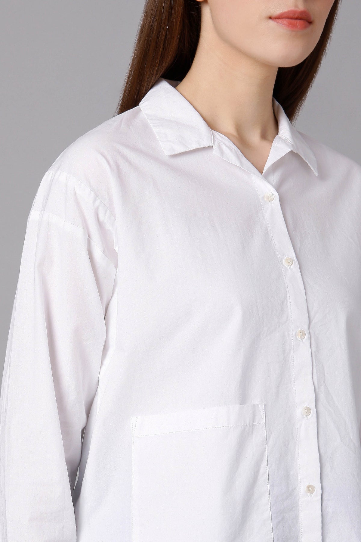 White Shirt with Long Sleeves