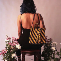 The Itihasikala Classic Crochet Sling Bag