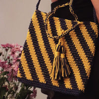 The Itihasikala Classic Crochet Sling Bag