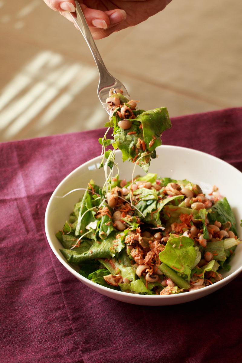 Black Eyed Bean Salad