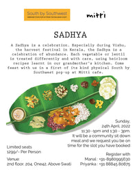 Sadhya Meal