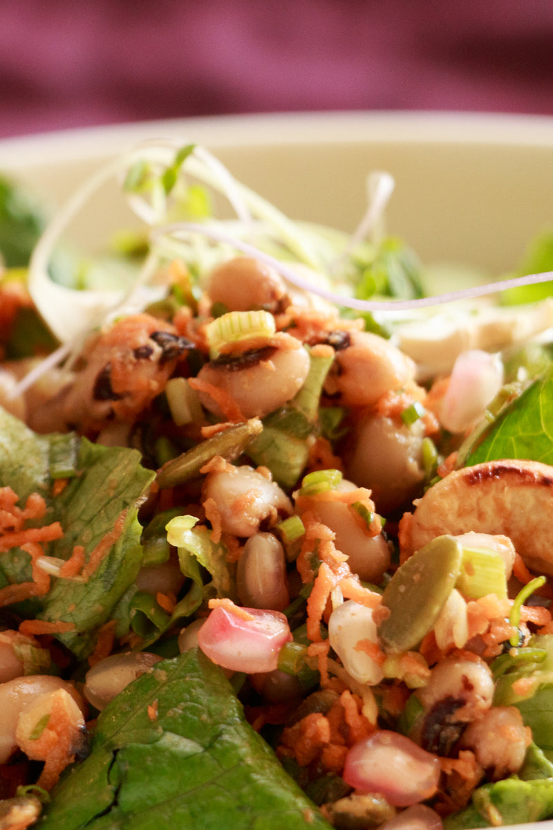 Black Eyed Bean Salad