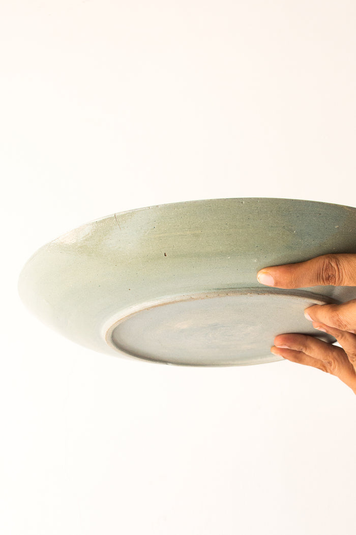 Gorgeous Green Round Platter