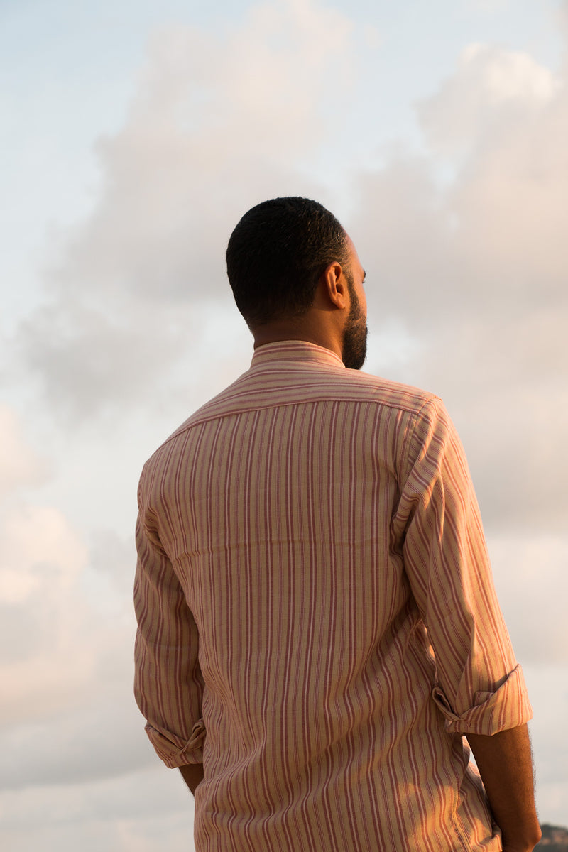 Stripy, Fall-Back Shirt