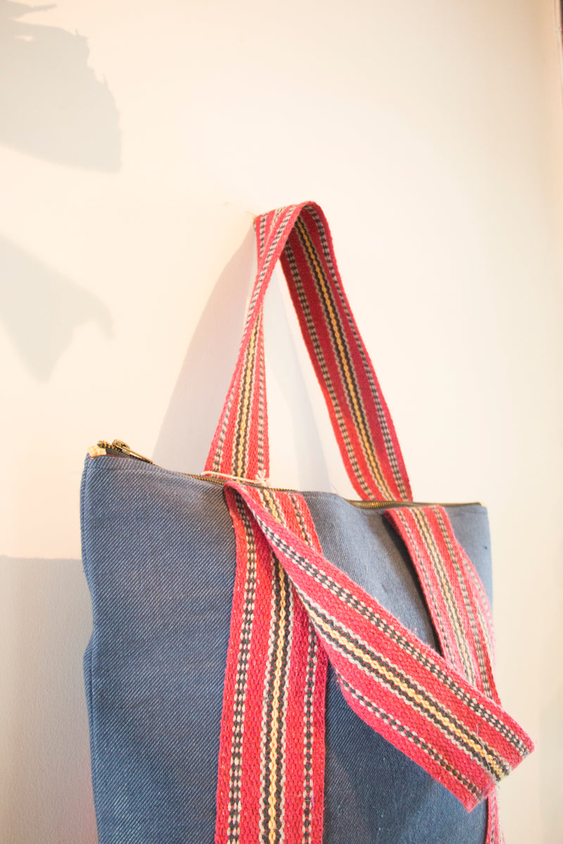 Blue tote